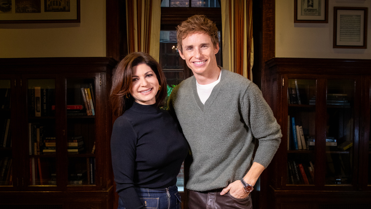 Tamsen Fadal - Eddie Redmayne 3 - The Broadway Show - Photo by Sergio Villarini